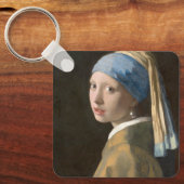 Porte-clés Fille avec une oreille perle (Recto)