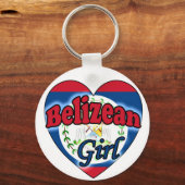 Porte-clés Fille bélizienne (Recto)