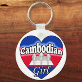 Porte-clés Fille cambodgienne (Recto)