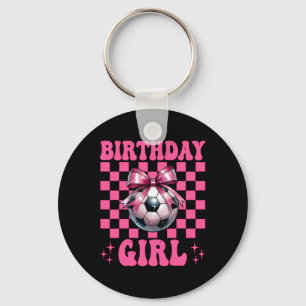 Porte-clés Fille d'anniversaire Fille de foot Maman de foot M