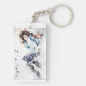 Porte-clés Fille dansante (Dos)