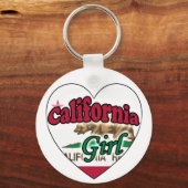 Porte-clés Fille de Californie (Recto)