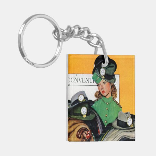 Porte-clés Fille de Hatcheck (Devant gauche)