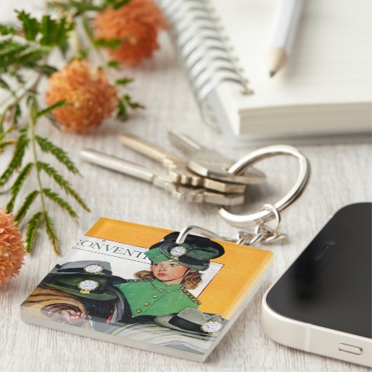 Porte-clés Fille de Hatcheck (Devant Droit)