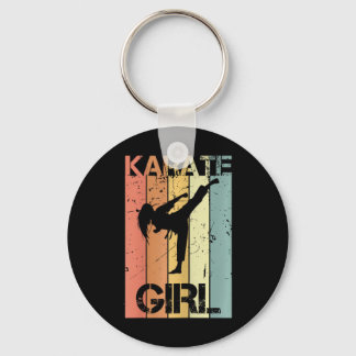 Porte-clés Fille de karaté