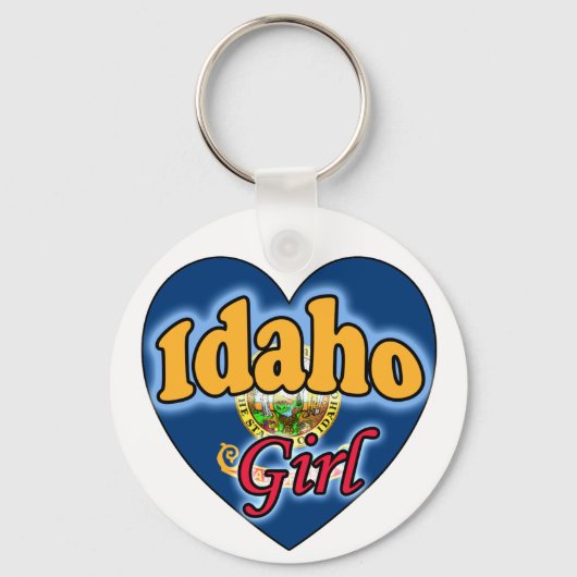 Porte-clés Fille de l'Idaho (Recto)