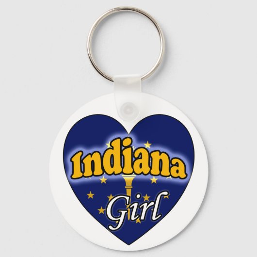 Porte-clés Fille de l'Indiana (Recto)