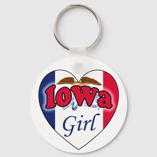 Porte-clés Fille de l'Iowa (Recto)