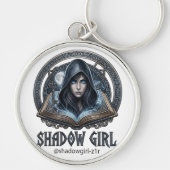Porte-clés fille de l'ombre (Devant)