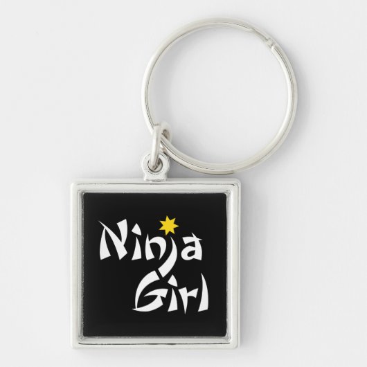 Porte-clés Fille de Ninja (Devant)