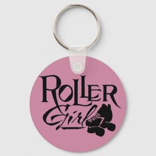 Porte-clés Fille de rouleau, rouleau Derby