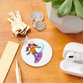 Porte-clés Fille de snowboard