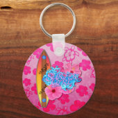 Porte-clés Fille de surfer (Recto)