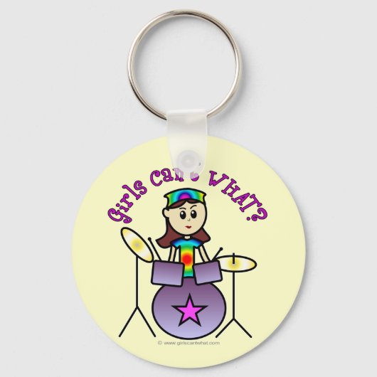 Porte-clés Fille de tambour léger (Recto)