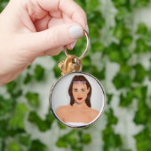 PORTE-CLÉS FILLE D'ÉTÉ (Main)