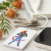 Porte-clés fille diable (Devant droit)