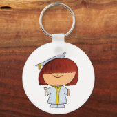 Porte-clés Fille diplômée (Recto)
