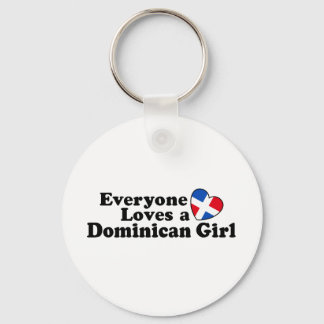 Porte-clés Fille dominicaine