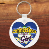 Porte-clés Fille du Connecticut (Recto)
