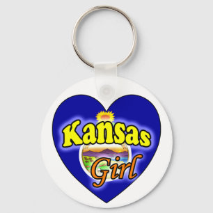Porte-clés Fille du Kansas