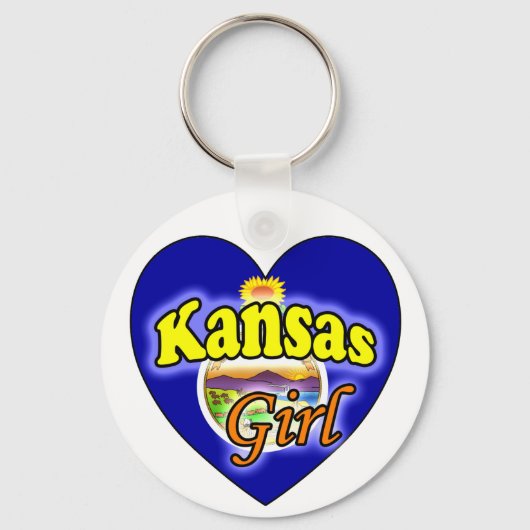 Porte-clés Fille du Kansas (Recto)