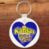 Porte-clés Fille du Kansas (Recto)