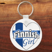 Porte-clés Fille finlandaise (Recto)