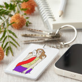 Porte-clés fille foy (Devant droit)