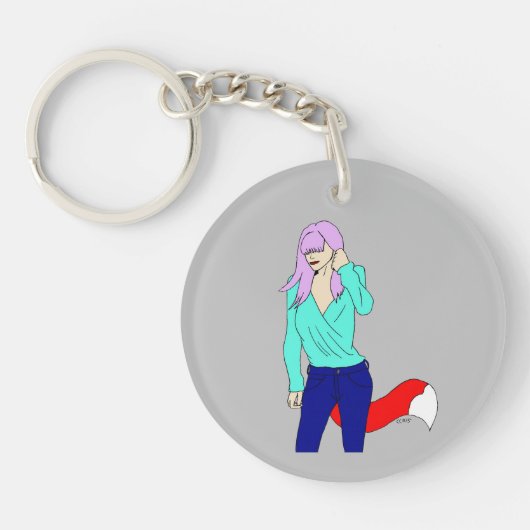 Porte-clés fille foy (Devant)