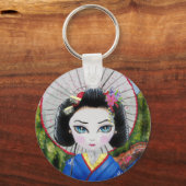 Porte-clés fille geisha (Recto)