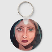 Porte-clés fille musulmane (Recto)