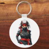 Porte-clés Fille Ninja (Verso)