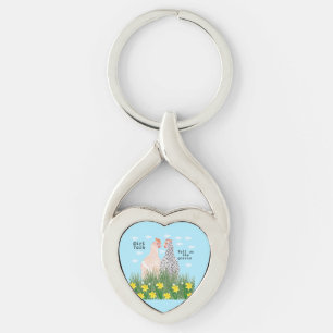 Porte-clés Fille parler