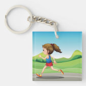 Porte-clés Fille Porte - clé (Devant)