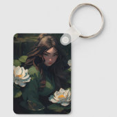 Porte-clés Fille porte - clé (Verso)