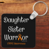 Porte-clés Fille Soeur Guerrière...CRPS (Verso)