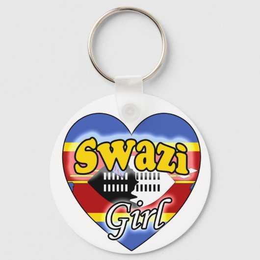 Porte-clés Fille swazie (Recto)