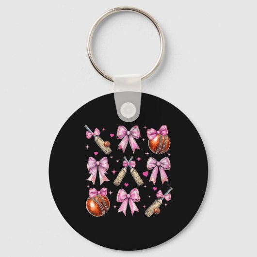 Porte-clés Fille T Ll Coquette Arc Rose Maman (Recto)