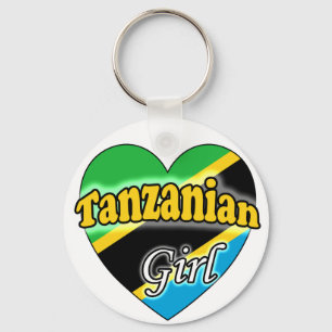 Porte-clés fille tanzanienne