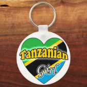 Porte-clés fille tanzanienne (Recto)