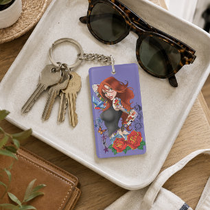 Porte-clés Fille tatouée