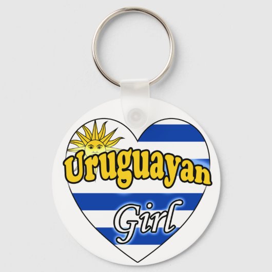 Porte-clés fille uruguayenne (Recto)