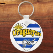 Porte-clés fille uruguayenne (Recto)