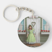 Porte-clés Fille Vintage (Devant)