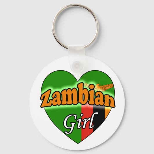 Porte-clés Fille Zambienne (Recto)