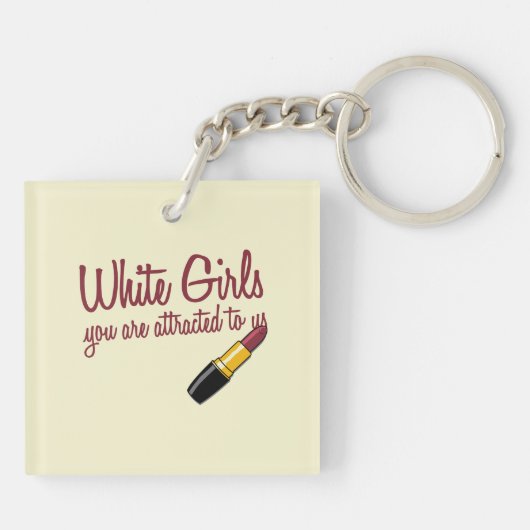 Porte-clés Filles blanches (Dos)