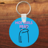 Porte-clés Filles Chaudes Lisent (Recto)