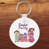 PORTE-CLÉS FILLES DE LA FÊTE DE BOULOT (Recto)