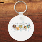 Porte-clés filles de la fête du sommeil (Recto)