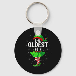 Porte-clés Filles de Noël Elf les plus âgées Femmes Escouade